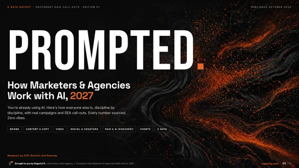 Cover of Prompted: How Marketers & Agencies Work with AI, 2027