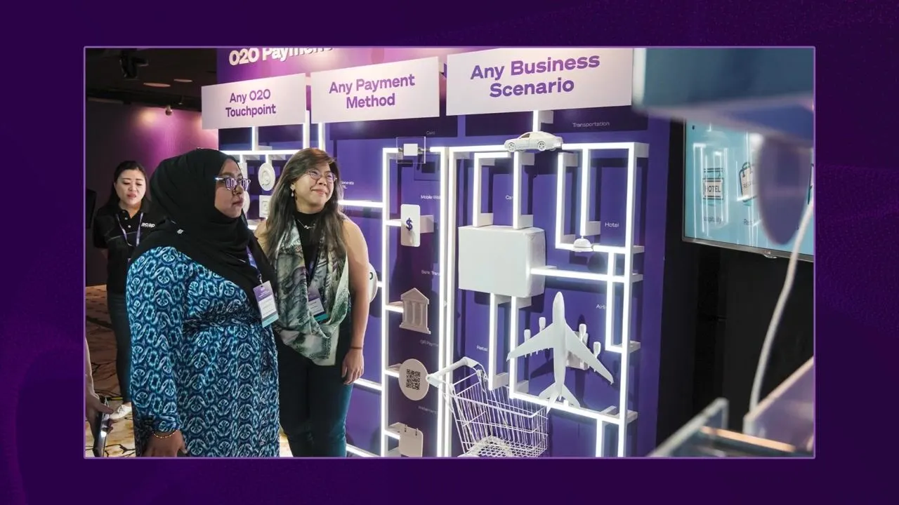 Guests at the 2C2P Merchant Summit installation