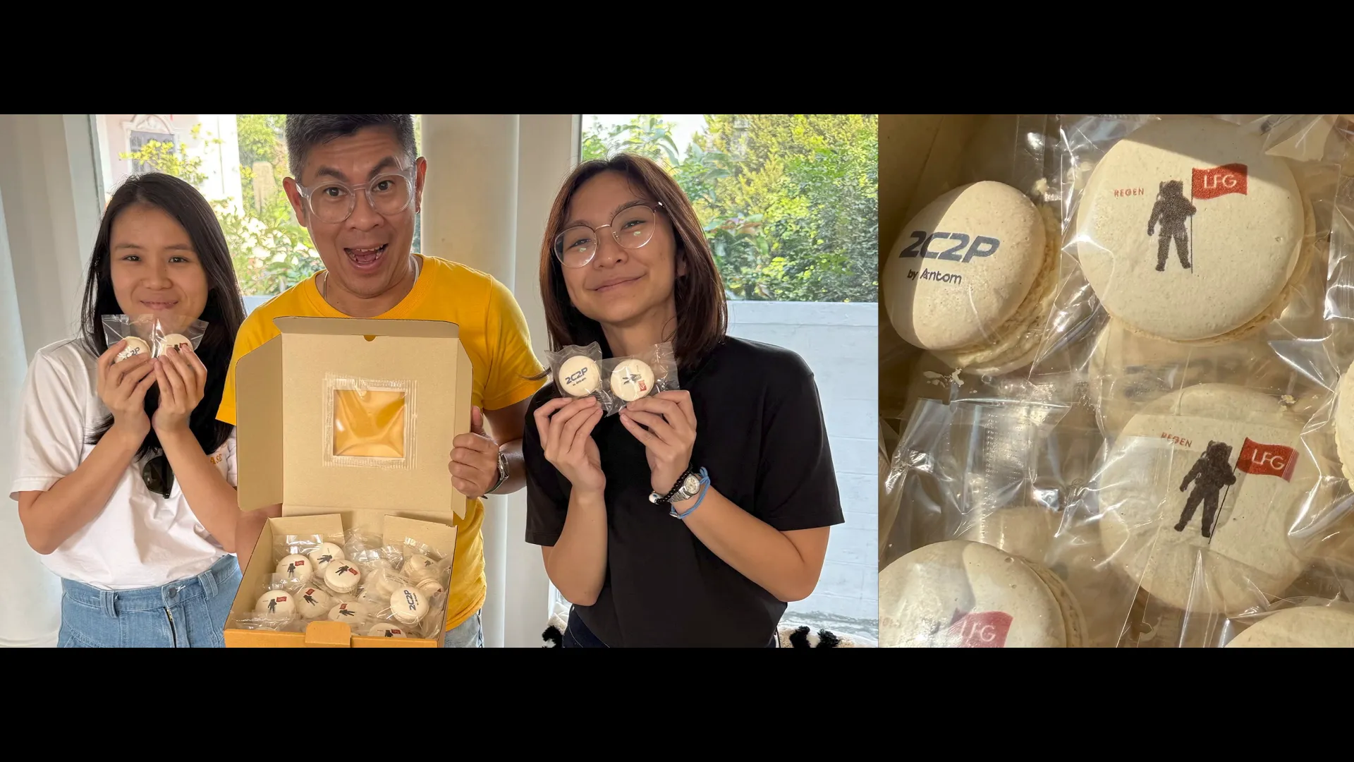 Frame from the campaign video