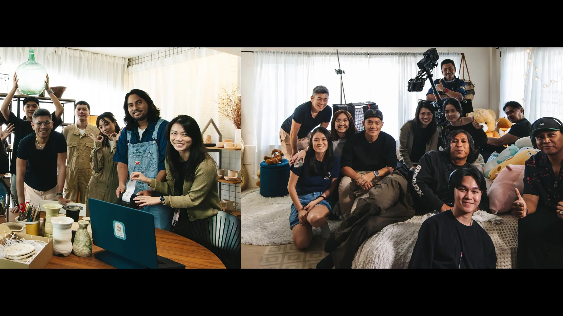 Frame from the campaign video