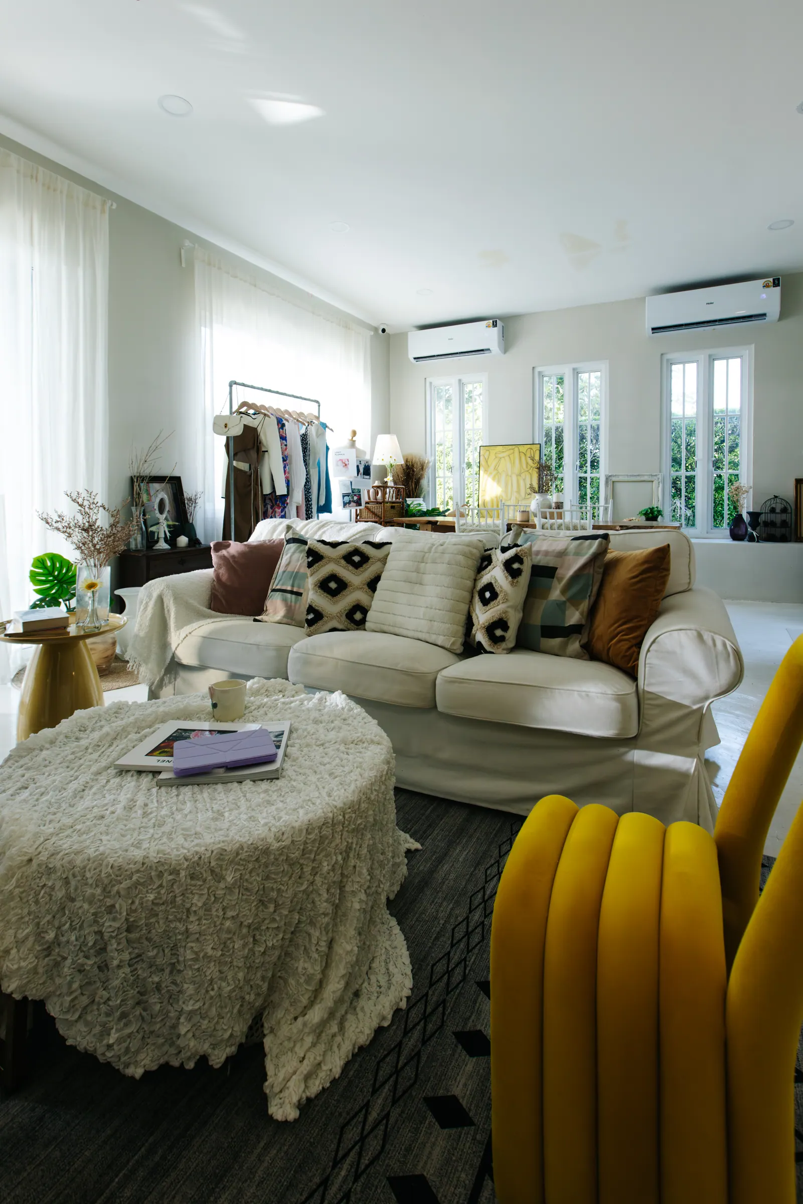 The living-room set