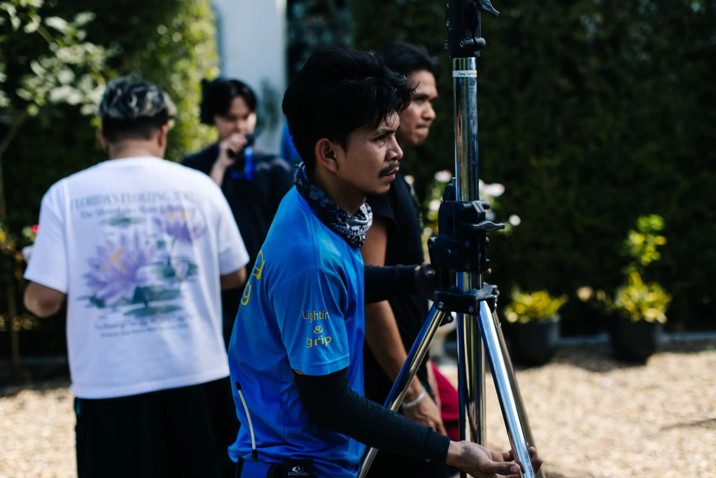 Exterior set-up