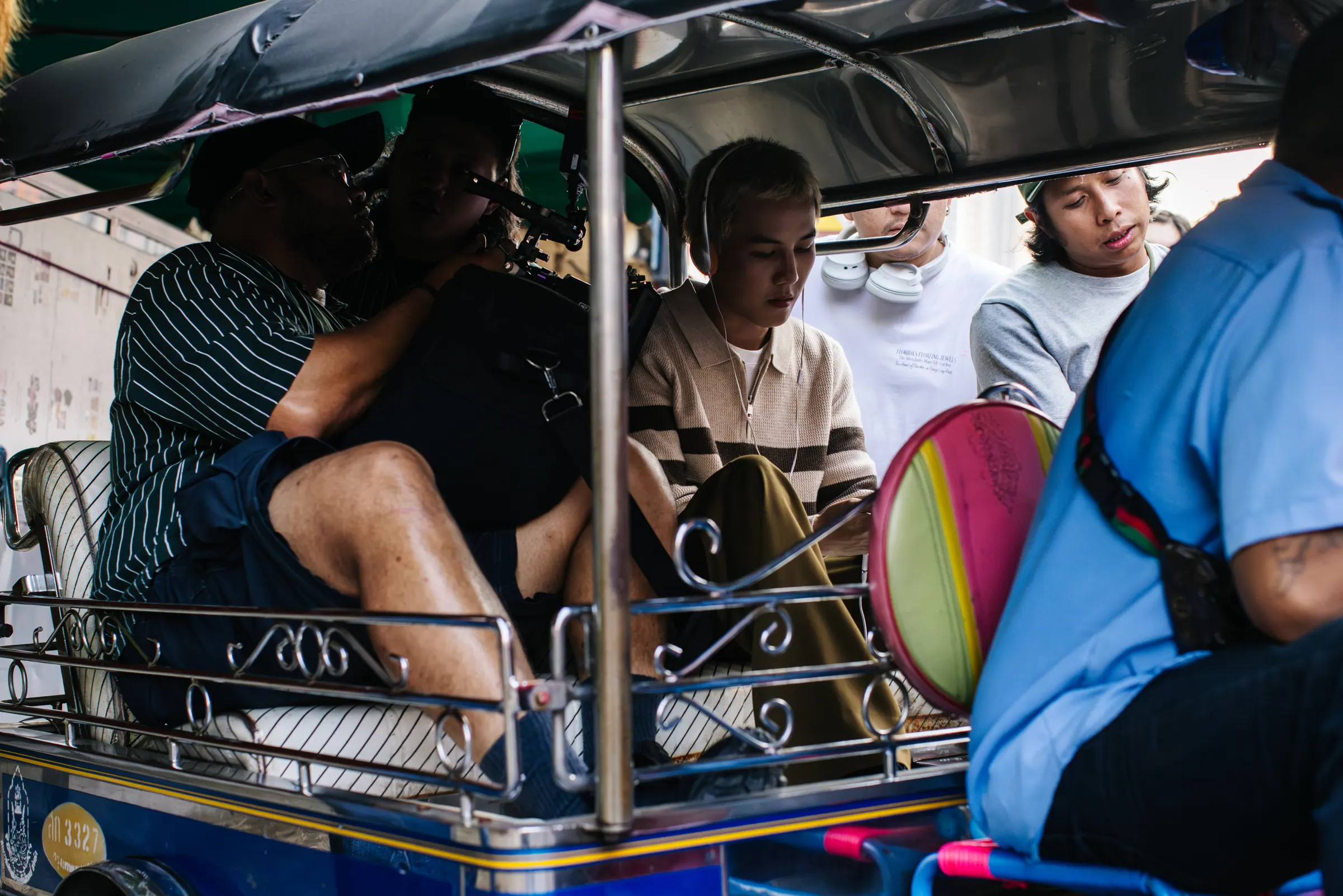 Tuk-tuk scene