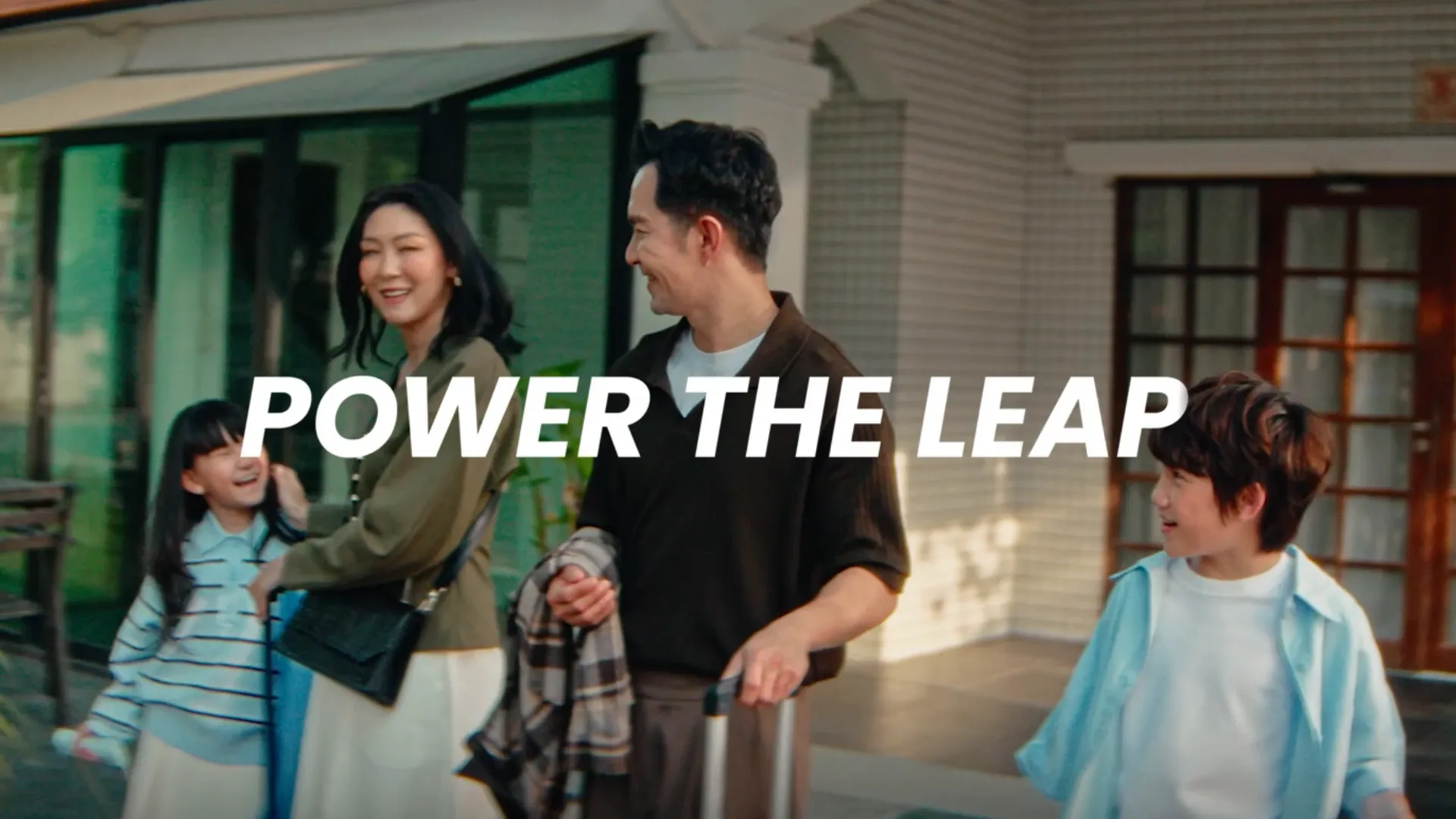 Power the Leap title frame