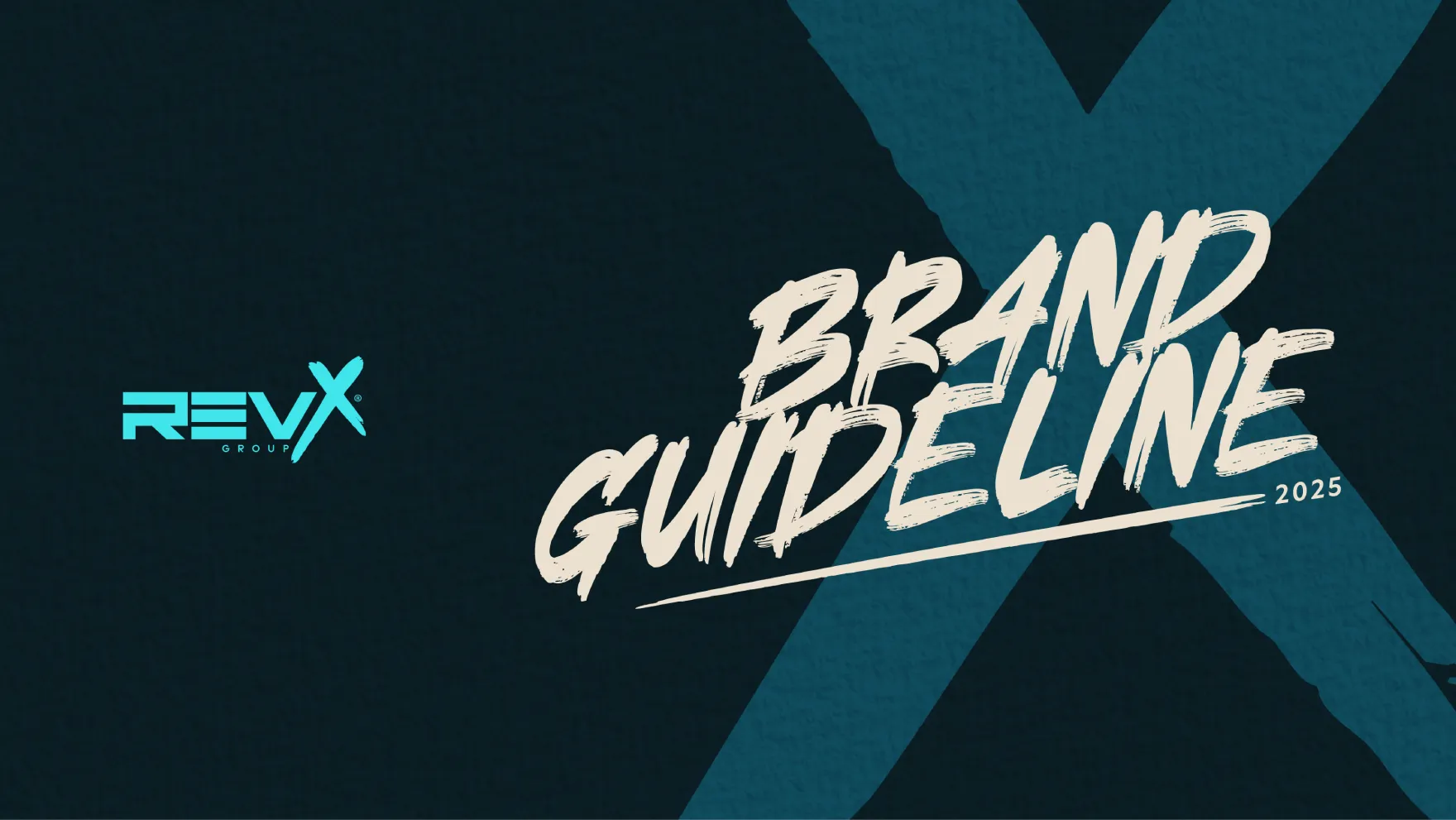 Brand guideline cover