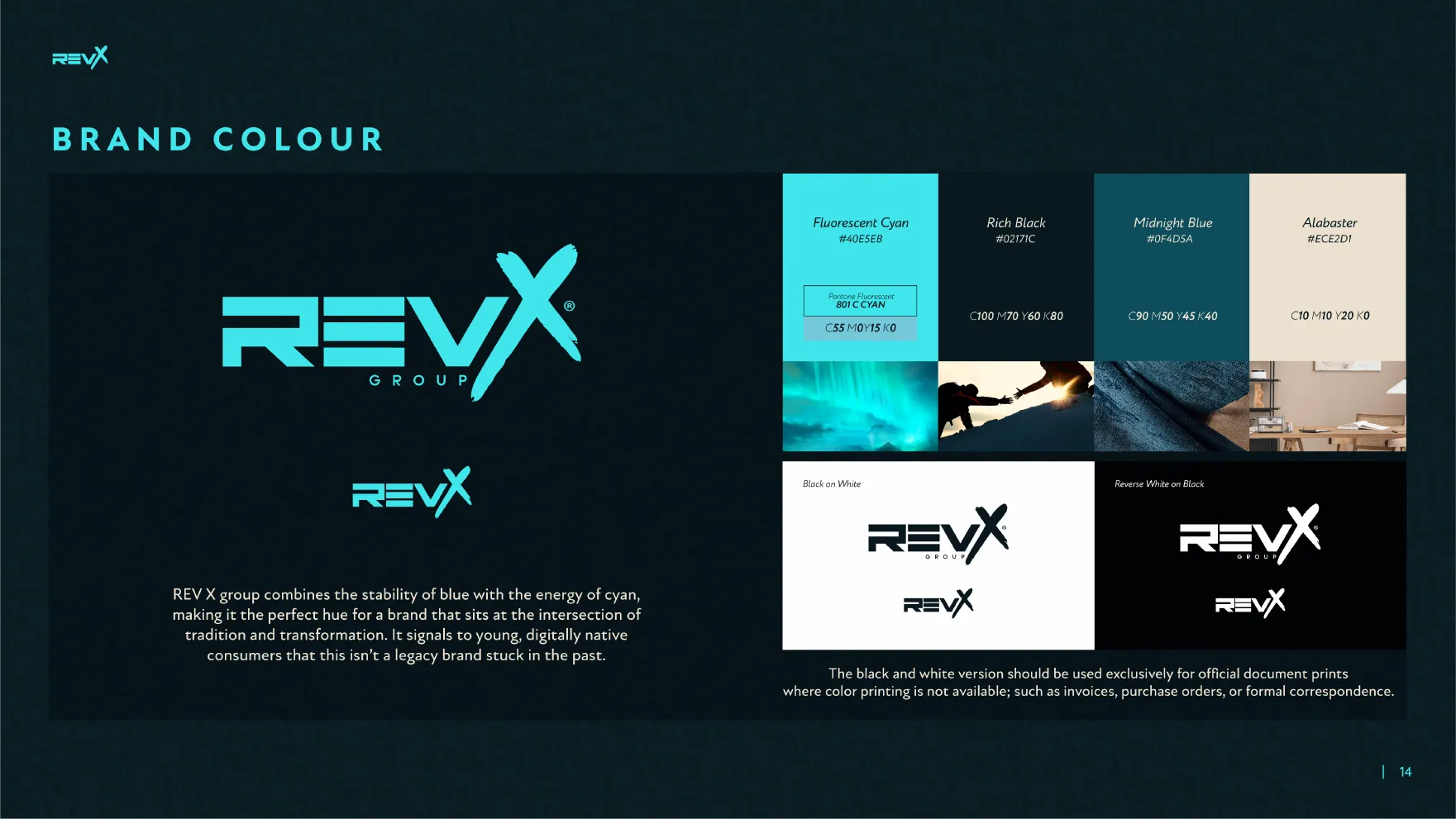 Brand colours