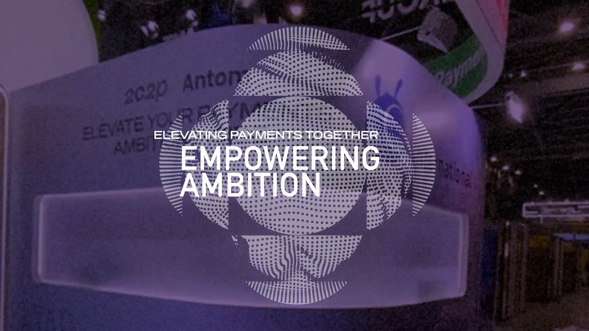Empowering Ambition on the booth screen